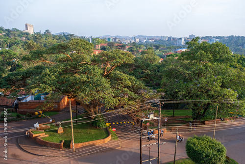 Kampala skyline