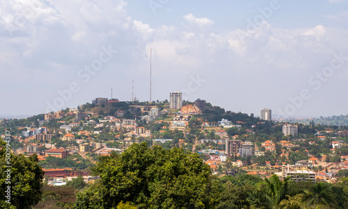 Kampala skyline photo