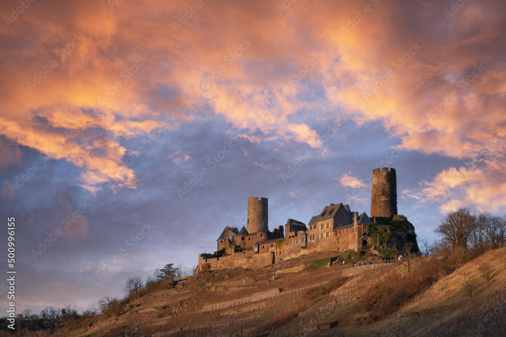 Thurant castle, Moselle, Germany