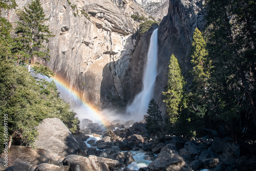 Lower Yosemite Falls photo