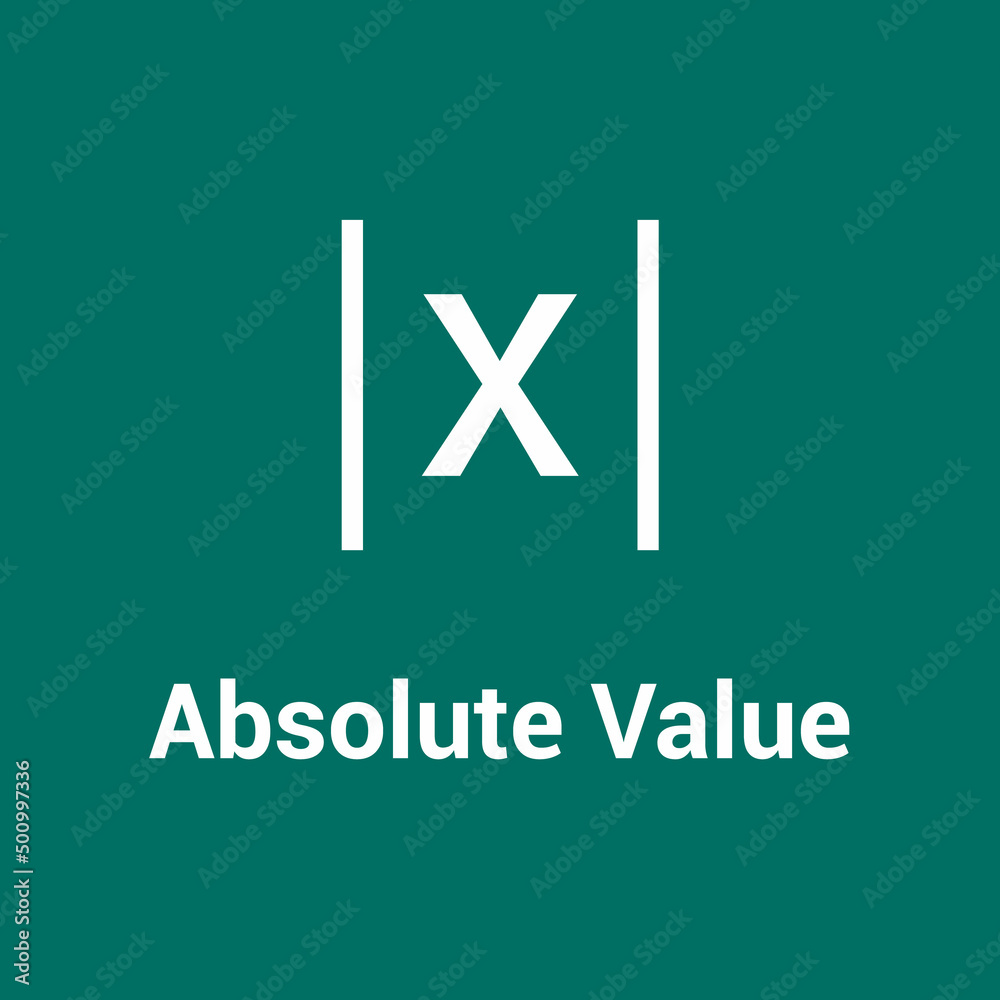 Obraz premium absolute value symbol in mathematics