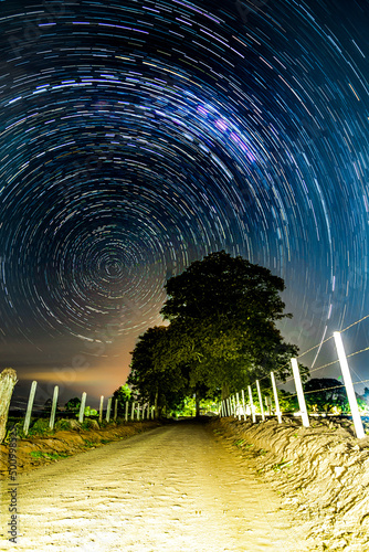 Star Trail North