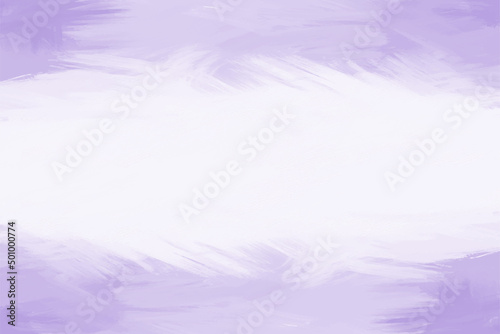Edge border purple watercolor background. Abstract watercolour paint brush texture. Ink vector frame. Purple watercolor pattern. Brush stroke border background
