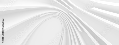 White Interior Concept. Art...