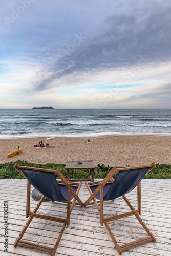 chairs on the beach