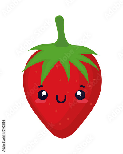 strawberry food kawaii