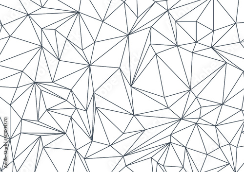 Fondo vectorial lineas poligonales trazo abstracto, figuras geometricas