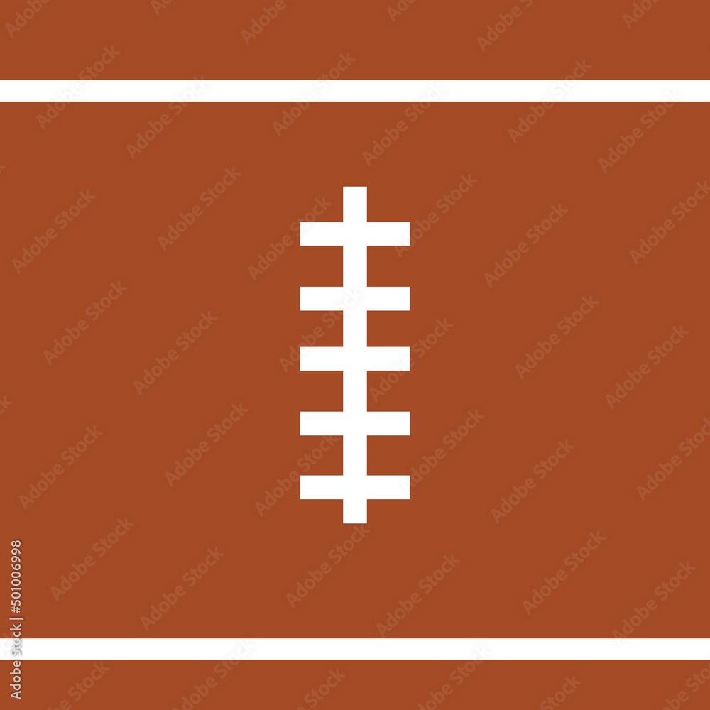 Simple Flat Football Background Design Simple Flat Football Background Design