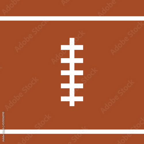 Simple Flat Football Background Design