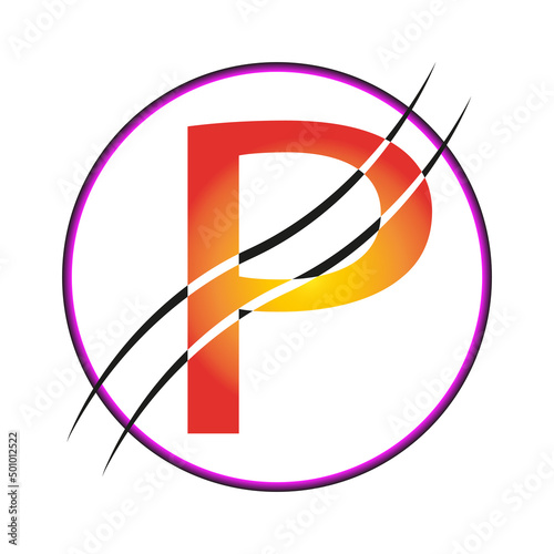P, P Logo, P Design, P Icon, P Vector, P Letter Logo