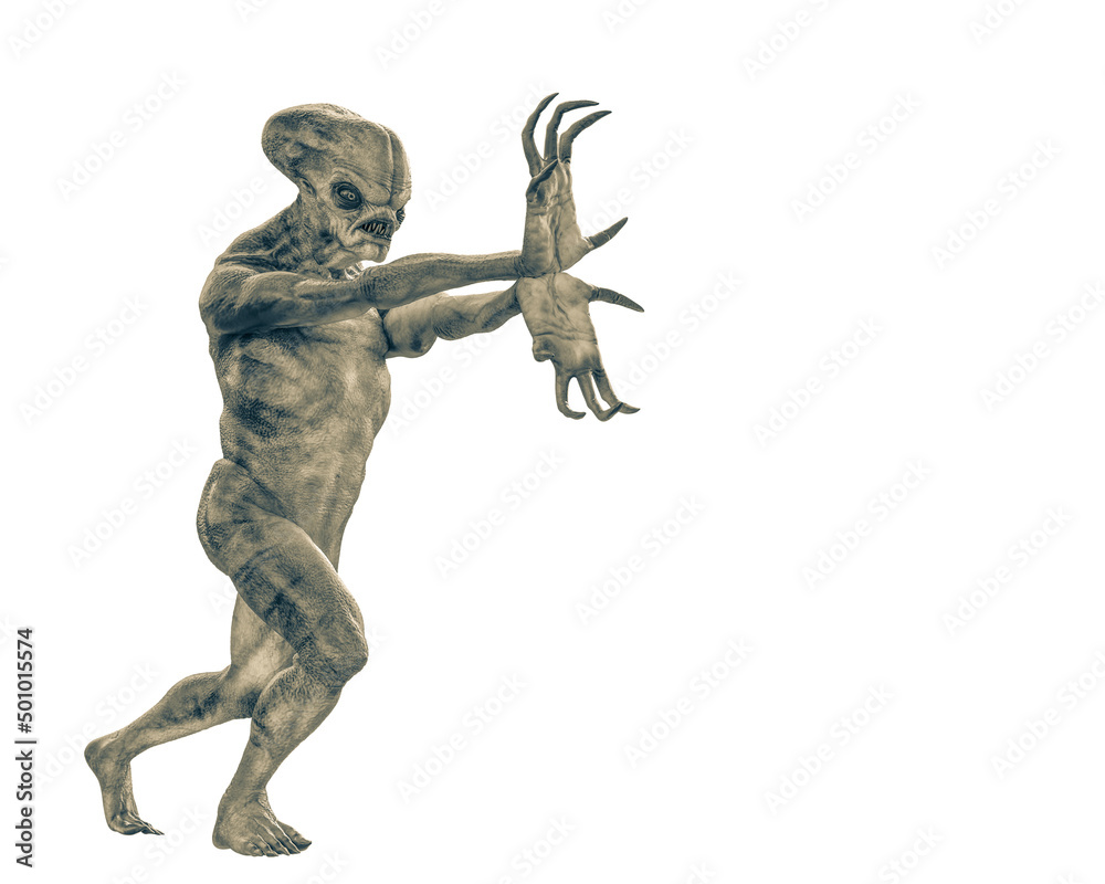 hammerhead alien exploring arround hammerhead alien exploring arround