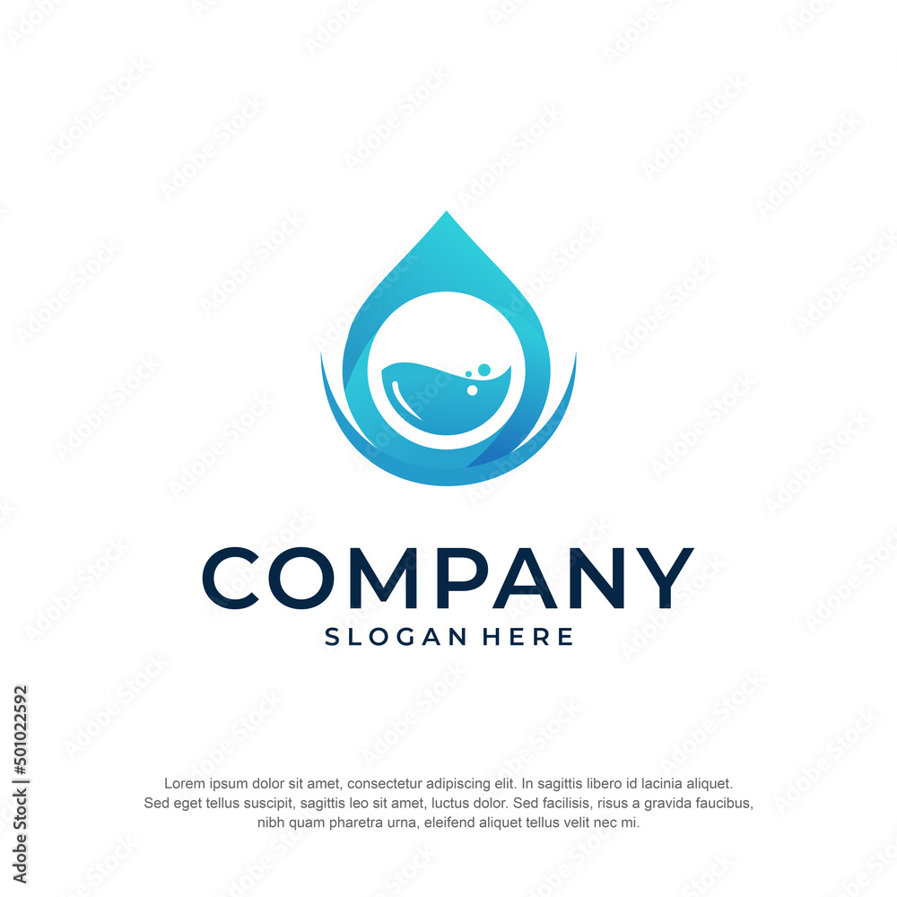 water drink logo premium vector water drink logo premium vector