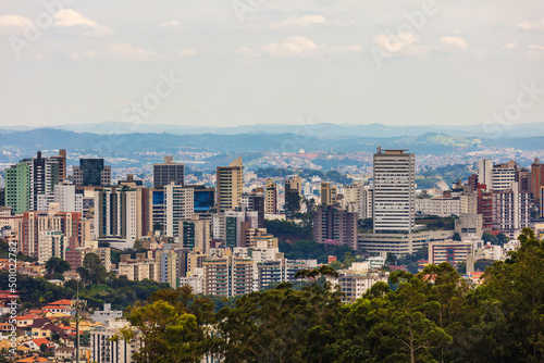 Urban landscape of Belo Horizonte  Minas Gerais  Brazil.