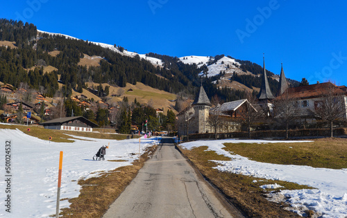 Rougemont VD im Bezirk Riviera-Pays-d’Enhaut im Schweizer Kanton Waadt photo