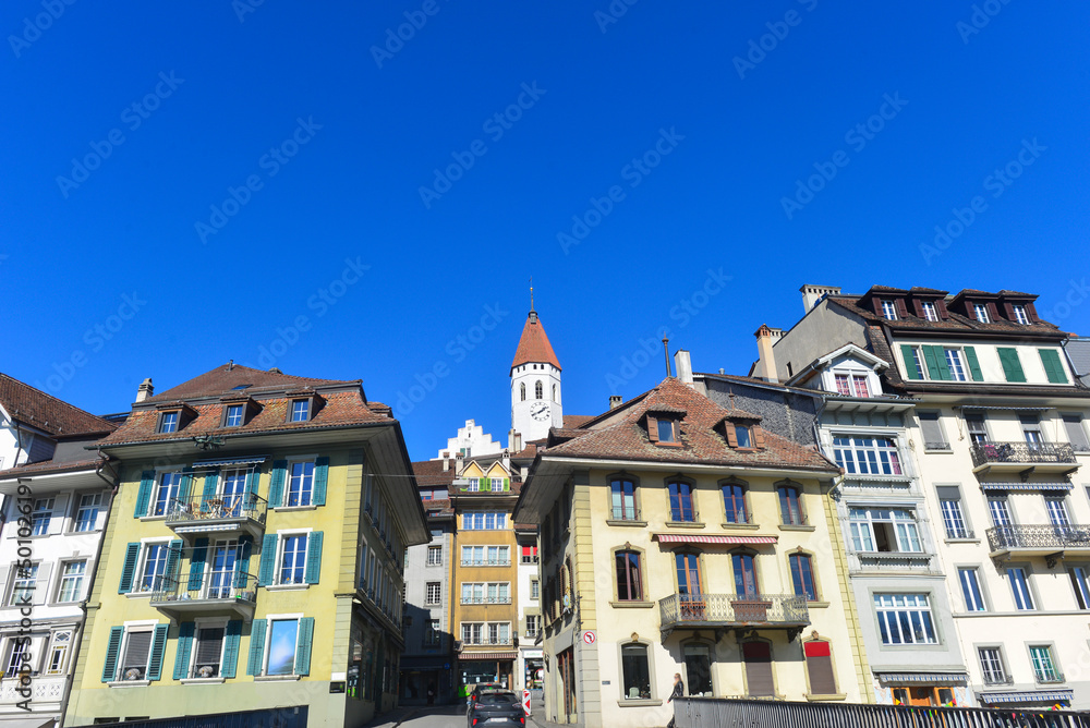 Fototapeta premium Altstadt Thun, Kanton Bern, Schweiz