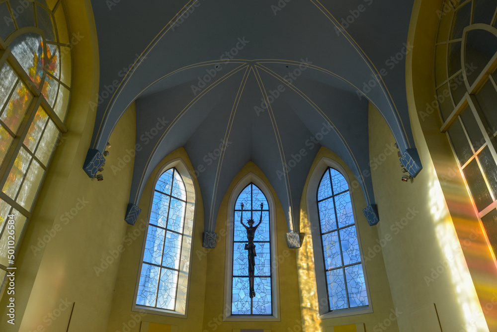 Innenansicht der katholische Kirche in Hägendorf (Bezirk Olten, Kanton Solothurn, Schweiz) Innenansicht der katholische Kirche in Hägendorf (Bezirk Olten, Kanton Solothurn, Schweiz)