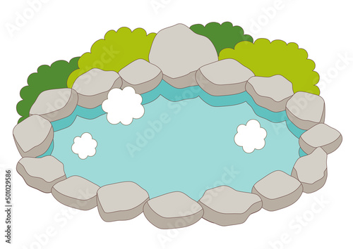 温泉イラスト_主線あり