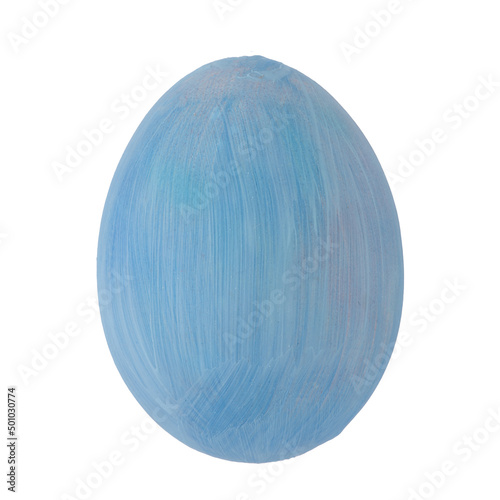 Blue egg isolated