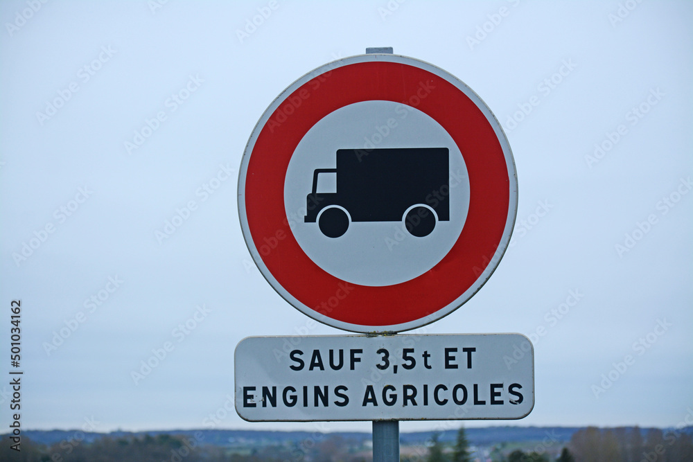 Panneau Sauf Engins Agricoles Engin Agricole La R glementation 