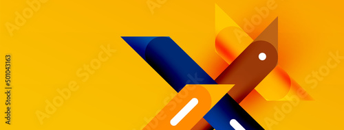 Background overlapping lines. Dynamic lines abstract wallpaper. Straight lines composition vector illustration for wallpaper banner background or landing page