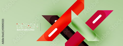 Background overlapping lines. Dynamic lines abstract wallpaper. Straight lines composition vector illustration for wallpaper banner background or landing page