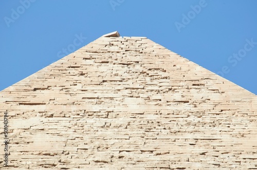 The Pyramid of Khafre at Giza, Egypt