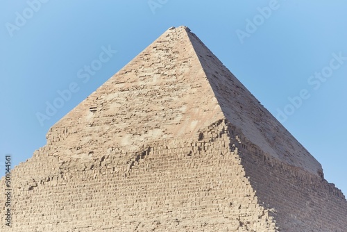 The Pyramid of Khafre at Giza  Egypt