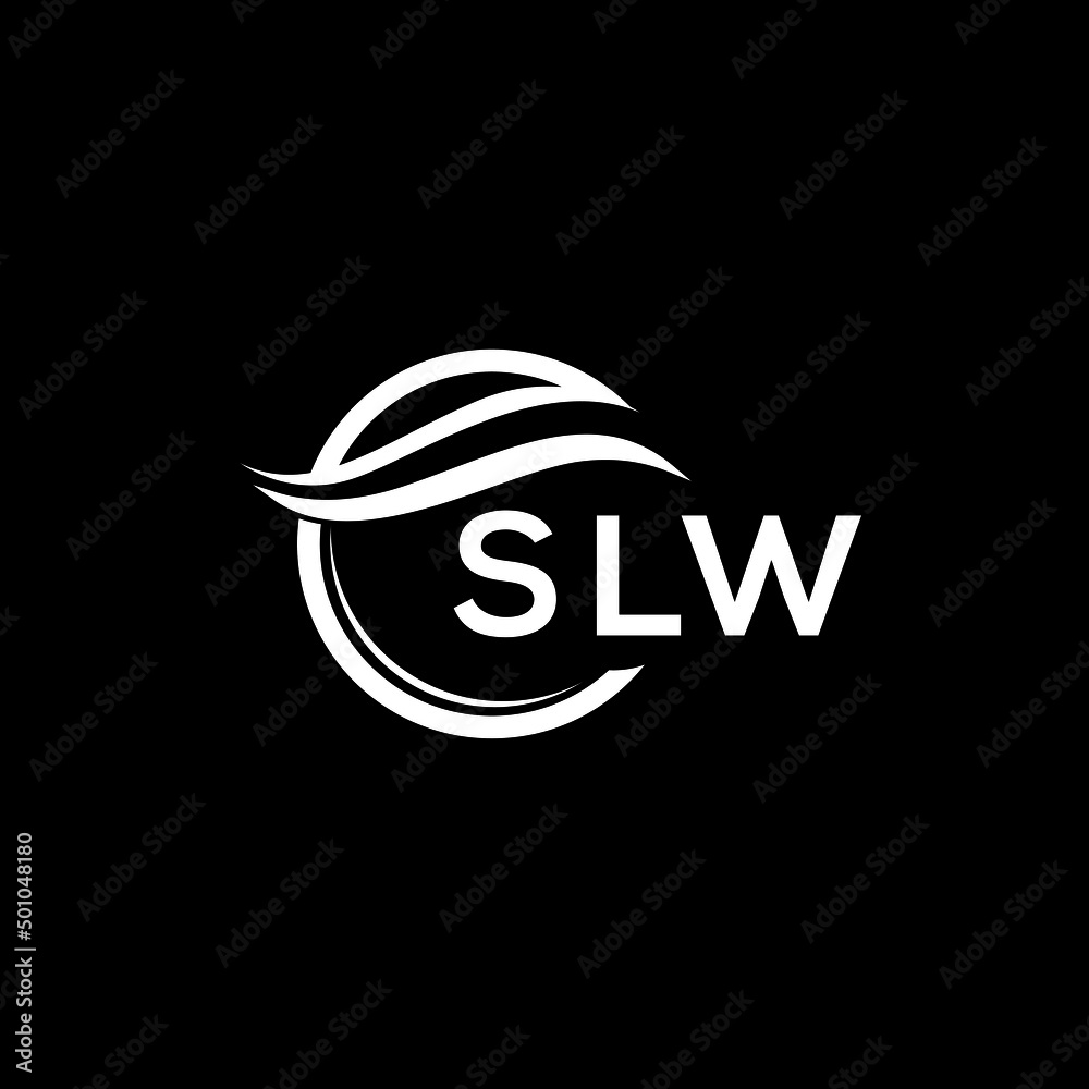 SLW letter logo design on black background. SLW creative initials letter logo concept. SLW letter design.
SLW letter logo design on black background. SLW creative initials letter logo concept. SLW letter design.