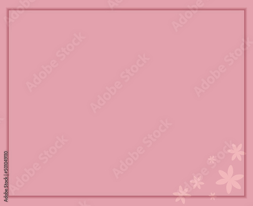 Volumetric pink background for text © Наталья Фомина