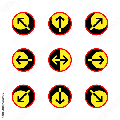 Arrow Icon, Direction Arrow Icon