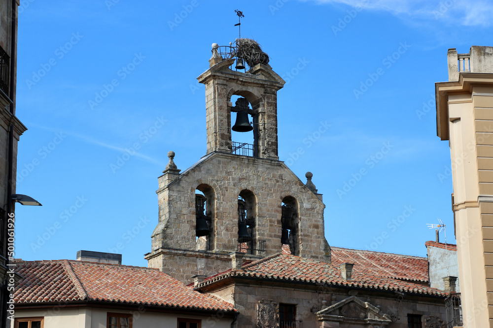 Glockenturm am Plaza del Corillo, Salamanca