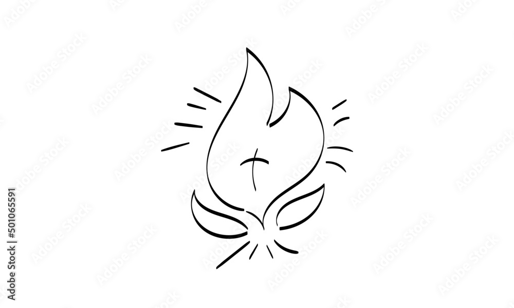 Biblical Symbol. Christian Line icon. use as book clipart, stationery, Office stationery. Printable coloring page for kids. Biblical Symbol. Christian Line icon. use as book clipart, stationery, Office stationery. Printable coloring page for kids.