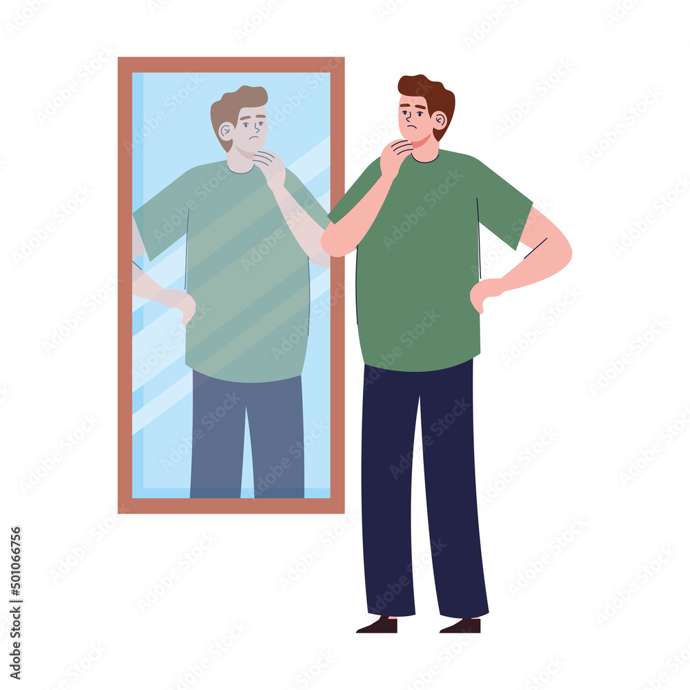 man with mirror man with mirror