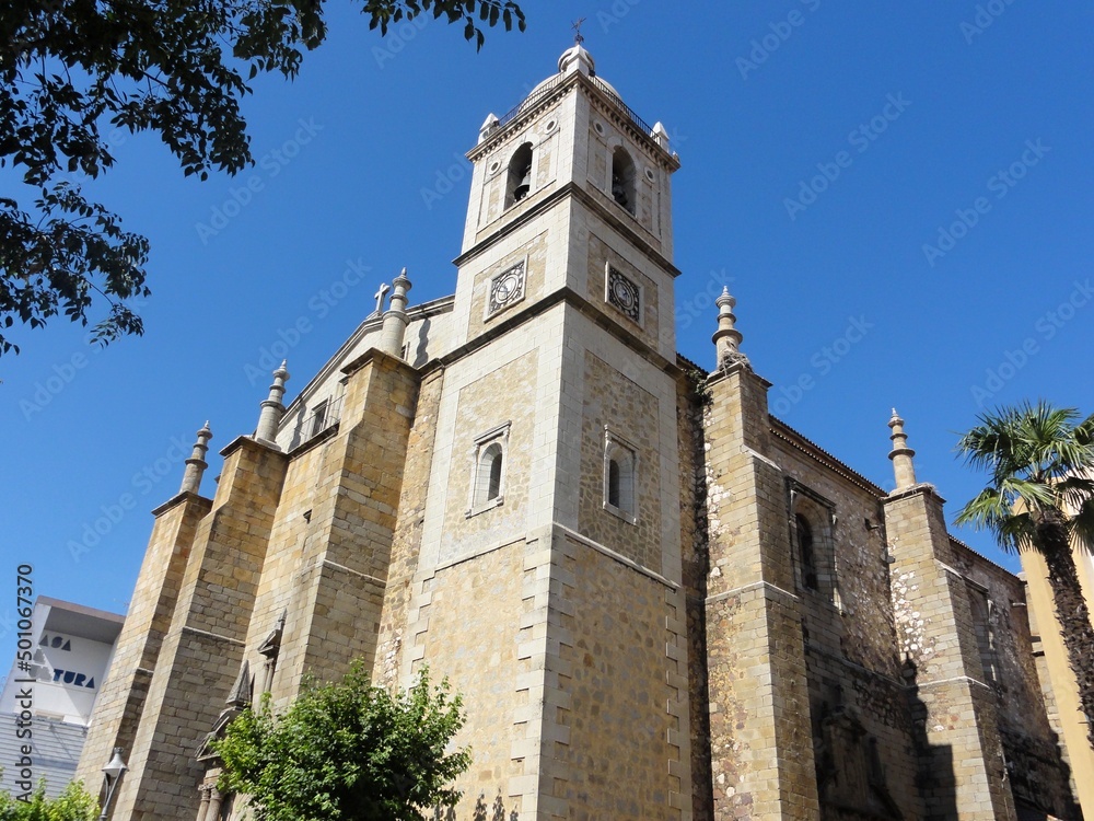 Historic church in Don Benito, Extremadura - Spain