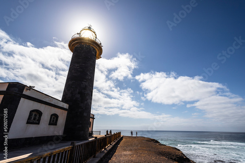 Lighothouse of Punta de Jandia, Fuerteventura, Spain. photo