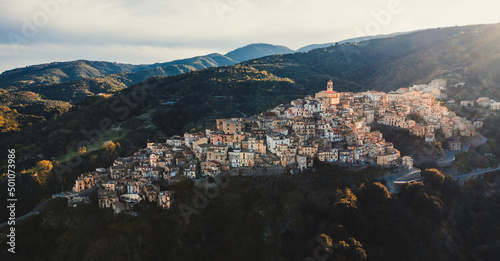 Badolato city in Calabria region, Italy