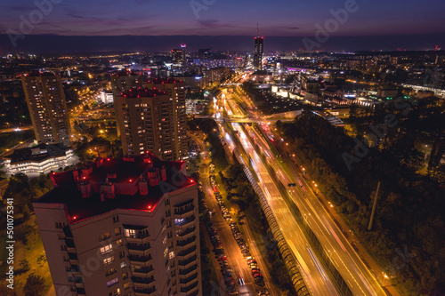 Obraz na płótnie Katowice w salonie