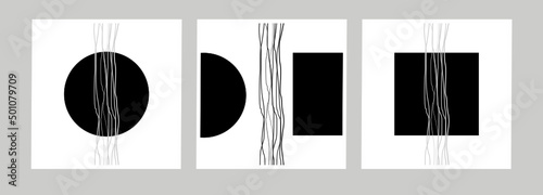 abstraction, poster, pano, picture, wall decoration, lines, harmony, stripes, artist, gallery, interior, abstract, cube, circumference, circle, banner, living room, hall, office, decor, wallpaper, hou