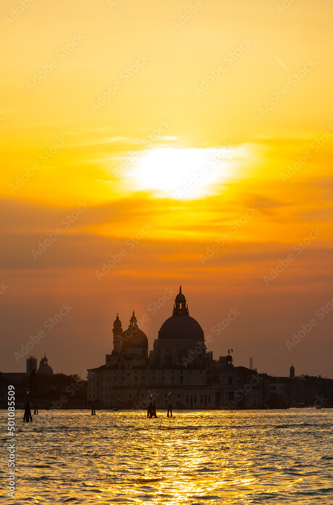 Obraz premium Venice at sunset, Italy