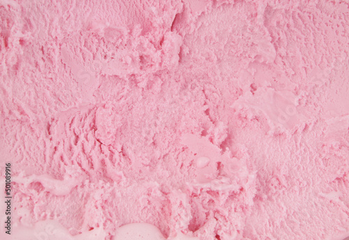 Strawberry ice cream background