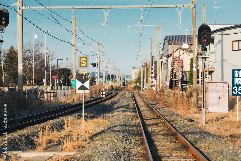 田舎の街並み