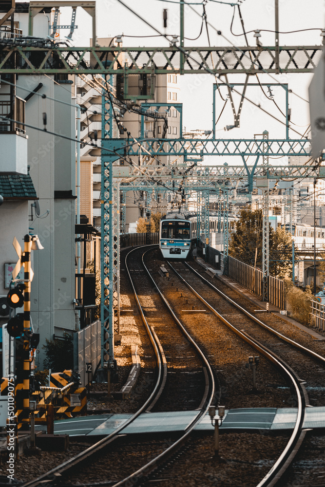 都会の電車