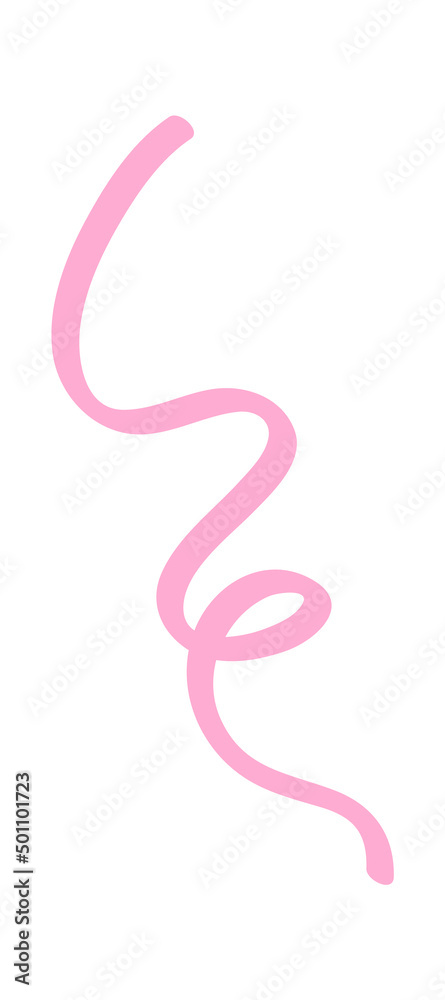 Abstract curved line. Vector illustration Abstract curved line. Vector illustration