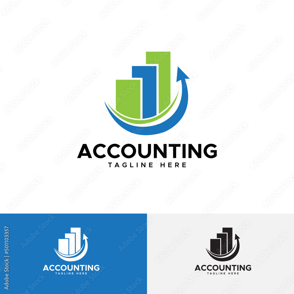 Finance Logo Design template And Accounting Logo Design
