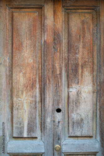 Wooden door