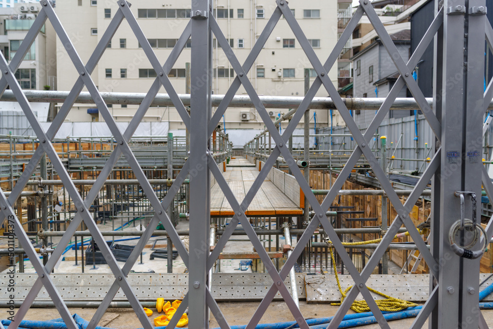 Fototapeta premium 工事現場の様子