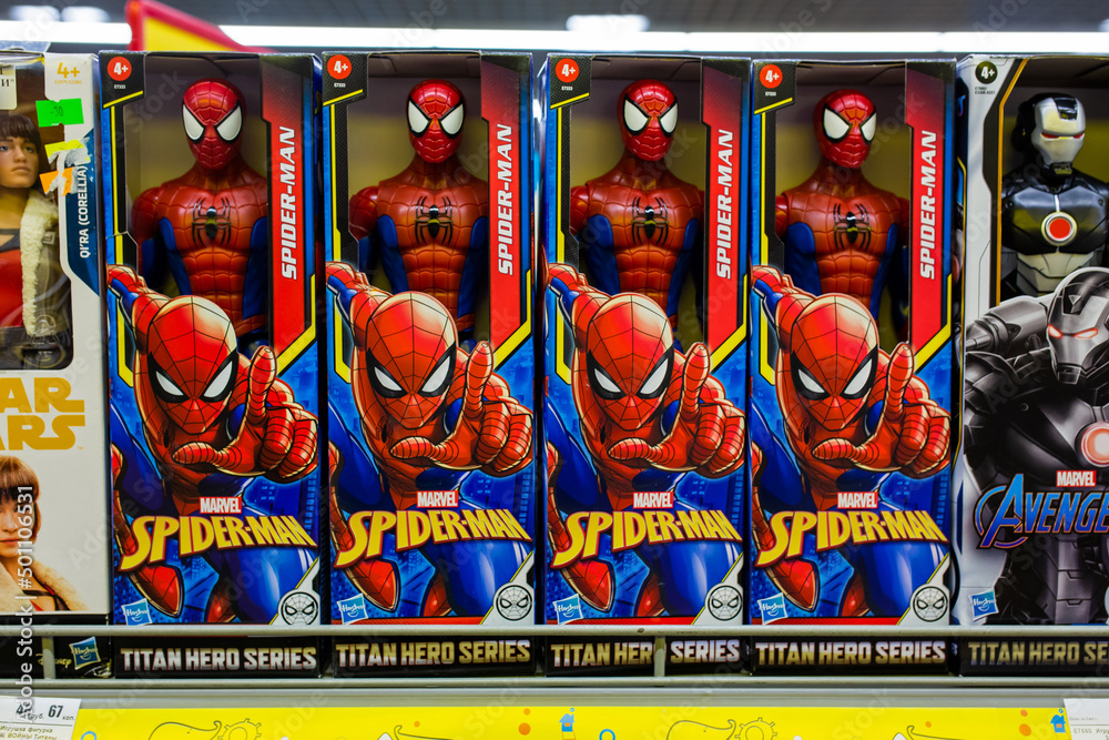 Spiderman toy store deals