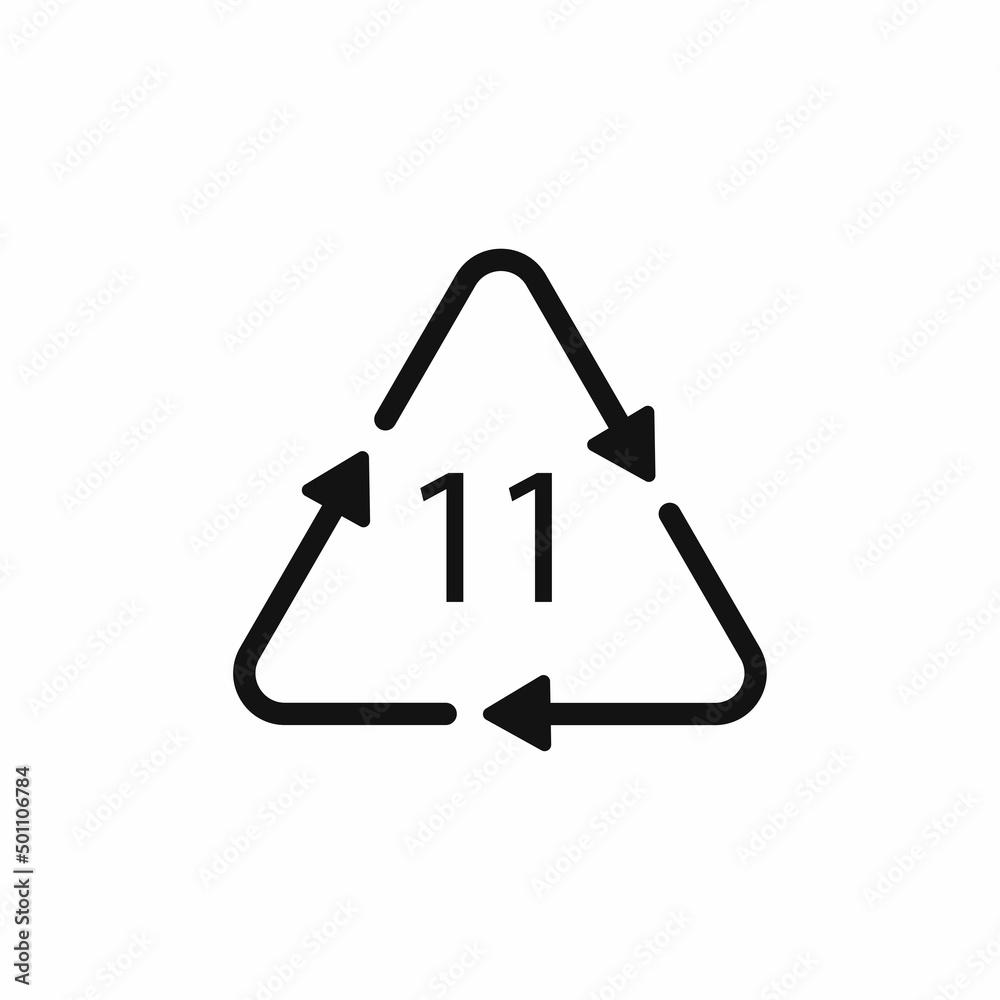 Battery recycling symbol 11 NiMH. Vector illustration Battery recycling symbol 11 NiMH. Vector illustration