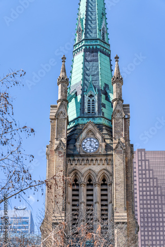 St. James Cathedral Church Spire in Toronto Canada