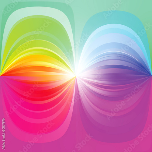 Abstract bright background with multicolored pattern
